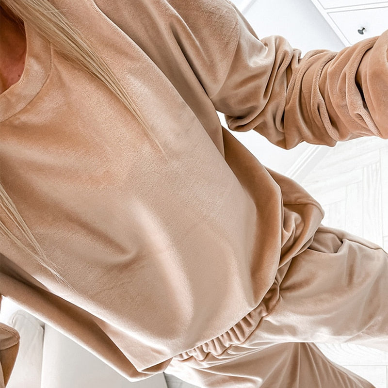 MarjoleinesSuit | Women's Sporty Tracksuit-Pink-S-State of Style