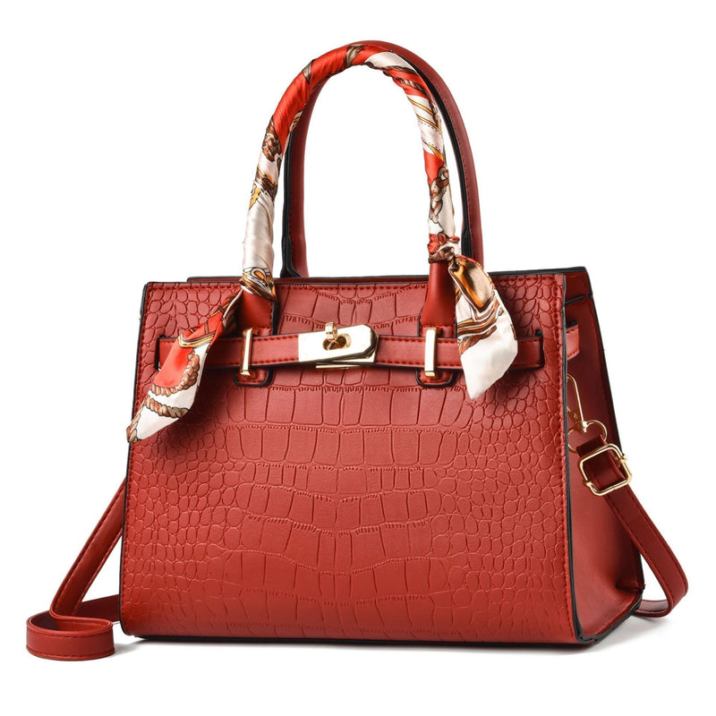 MarliekesBag | Women's Elegant Handbag-Red-28x14x21cm-State of Style