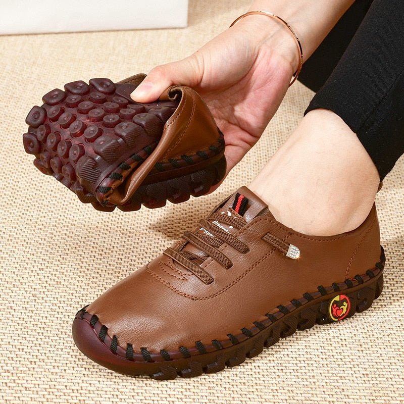 MarliekesSneaks | Women's Lightweight Comfort Sneakers-Brown-4.5-State of Style