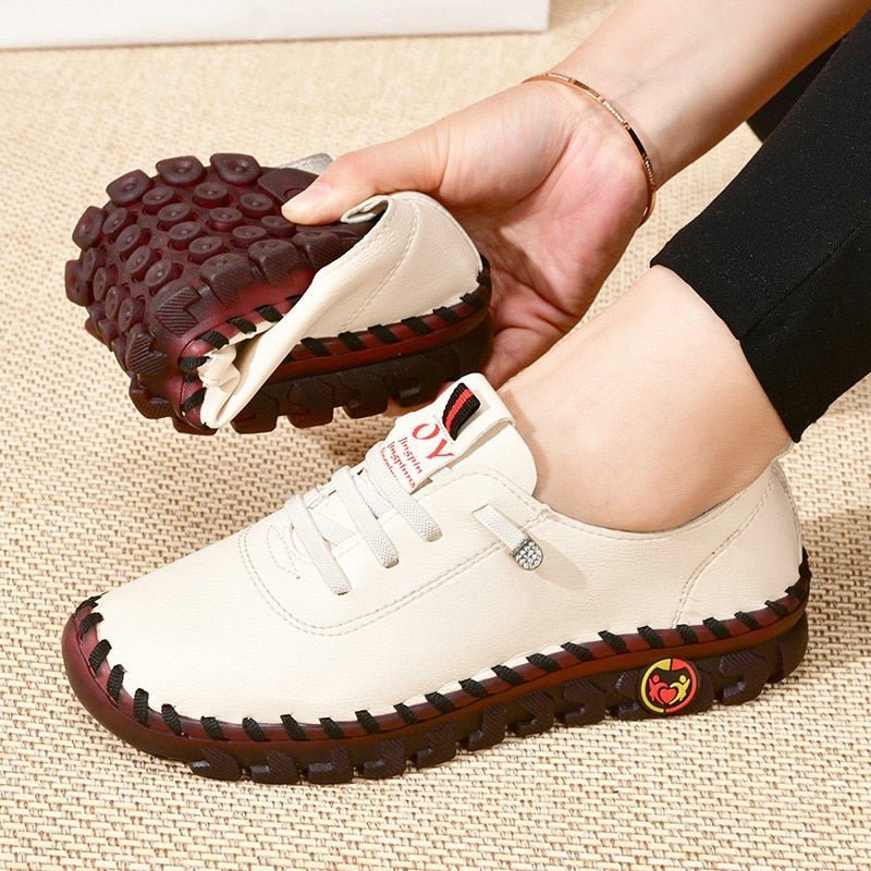 MarliekesSneaks | Women's Lightweight Comfort Sneakers-White-4.5-State of Style