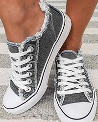 MarliesSneaks | Women's Casual Sneakers-Grey-3.5-State of Style