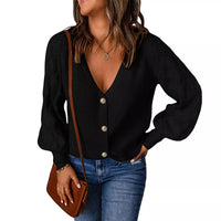 MarloesCardigan | Women's Soft Knit Cardigan-Black-S-State of Style