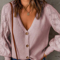 MarloesCardigan | Women's Soft Knit Cardigan-Khaki-S-State of Style