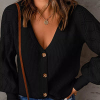 MarloesCardigan | Women's Soft Knit Cardigan-Khaki-S-State of Style