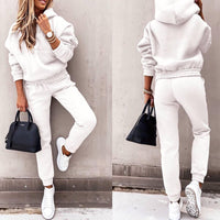 MarrysSuit | Women's Stylish & Comfortable Tracksuit-White-S-State of Style