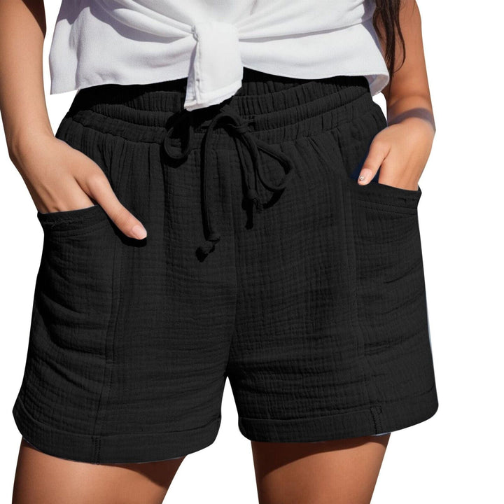Martha Summer Shorts | Comfortable & Trendy-Black-S-State of Style