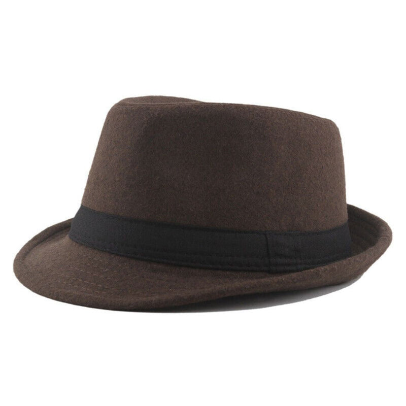 Martin Traditional Hat – Retro Fedora & Bowler Hybrid-Brown-State of Style