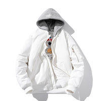MartJacket | Men's Bomber Jacket-White Thin-M-State of Style