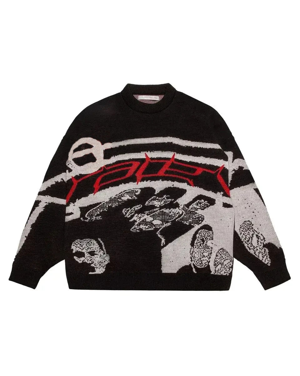 Mary Sweater | A Trendy Streetwear Knit for a Bold Look-A-M-State of Style