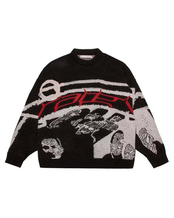 Mary Sweater | A Trendy Streetwear Knit for a Bold Look-A-M-State of Style