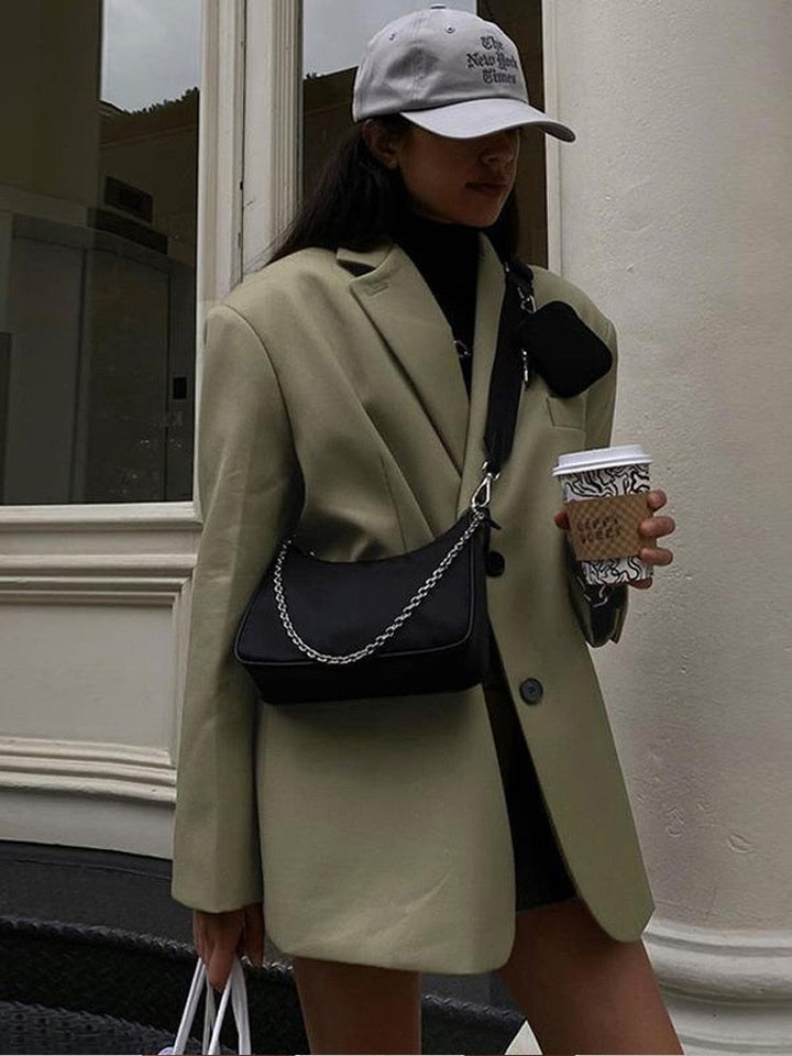 MatildasJacket | Women's Elegant & Stylish Blazer-Green-S-State of Style