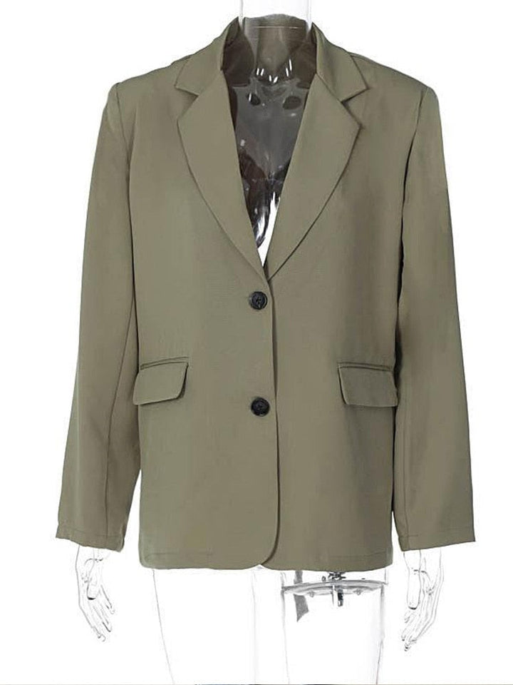 MatildasJacket | Women's Elegant & Stylish Blazer-Green-S-State of Style