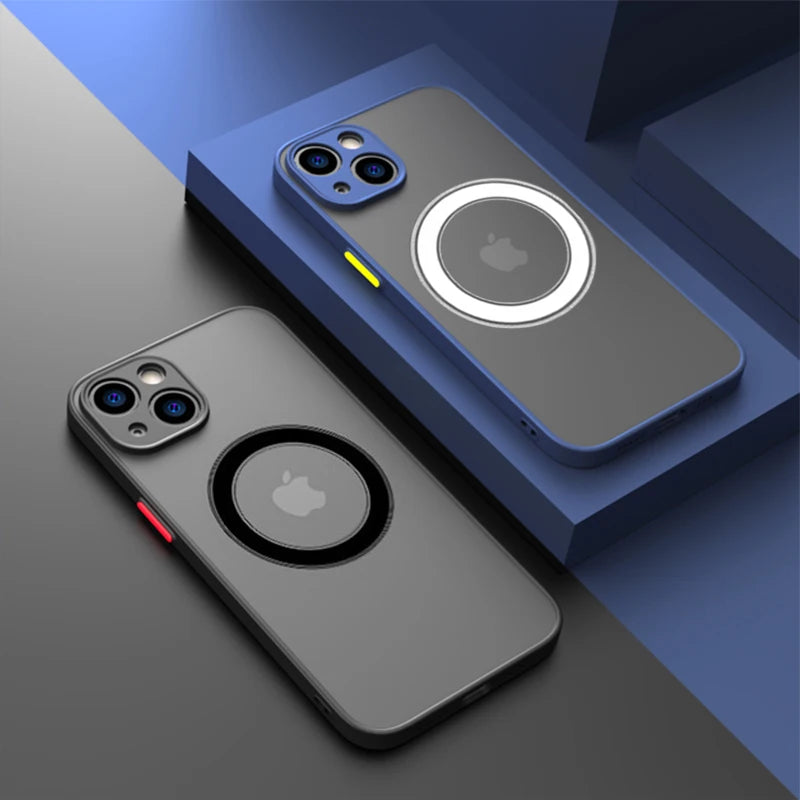 Matte Magnetic Phone Case with Magsafe & Drop Protection – 1+1 FREE-Army Green-For iPhone XR-State of Style