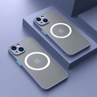 Matte Magnetic Phone Case with Magsafe & Drop Protection – 1+1 FREE-Grey-For iPhone 16-State of Style