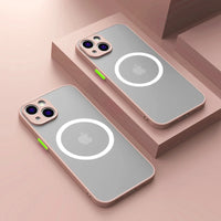 Matte Magnetic Phone Case with Magsafe & Drop Protection – 1+1 FREE-Pink-For iPhone 16-State of Style