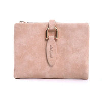 Matte Women's Wallet – Elegant & Compact Vintage Clutch-Pink-State of Style