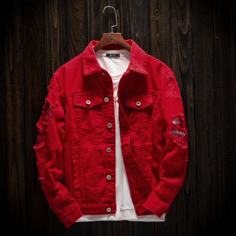 Maurice Jacket | Men's Stylish & Functional Outerwear-Red-S-State of Style