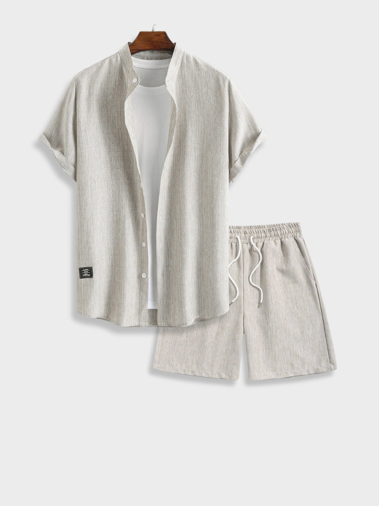 Max Summer Set for Men-Grey-S-State of Style