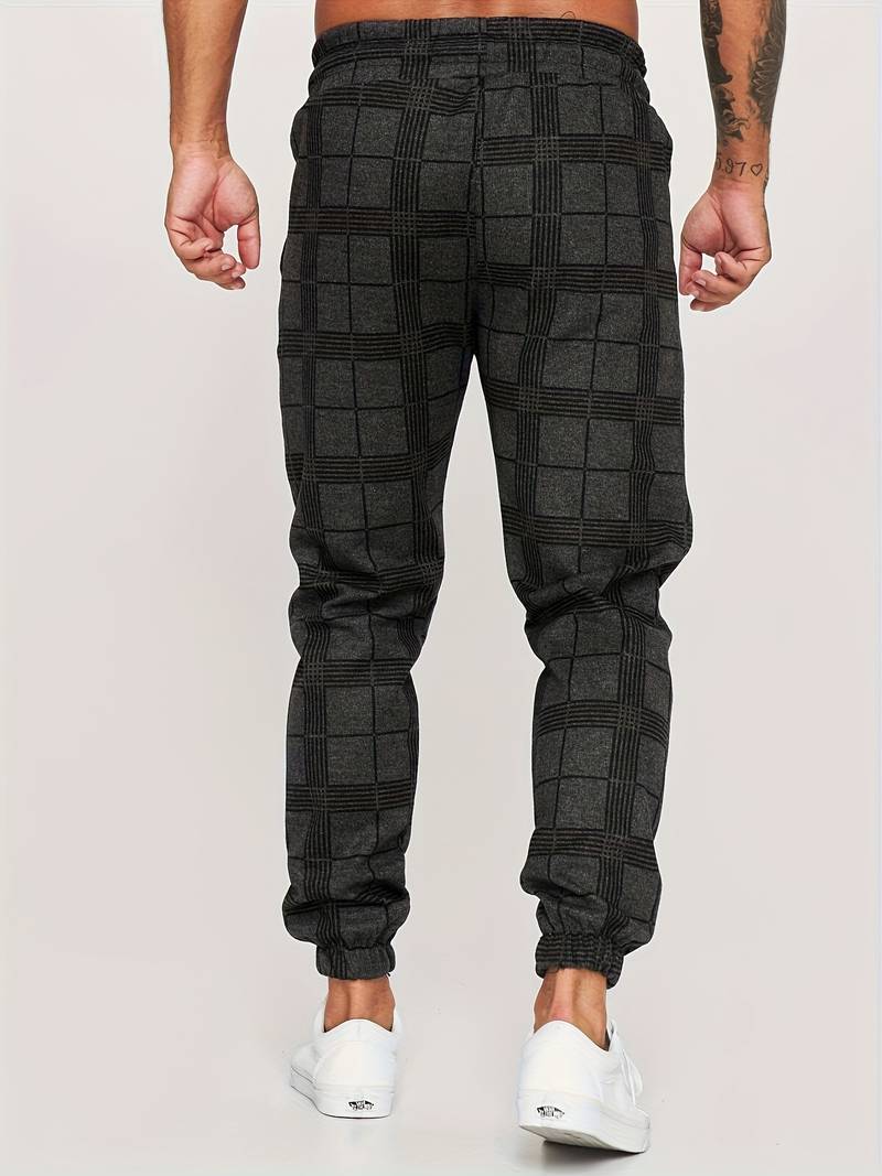 Max Trendy Men's Sweatpants-Black-S-State of Style
