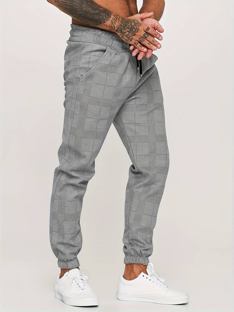 Max Trendy Men's Sweatpants-Grey-S-State of Style