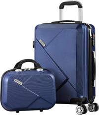 3-Piece Hard-Shell Spinner Luggage Set with TSA Lock and Organised Interior