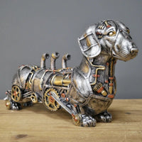 Mechanical Punk Animals Statues - GearBeast-Dachshund-State of Style