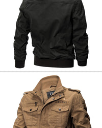 MechielsJacket | Men's Stylish & Functional Jacket-Khaki-M-State of Style