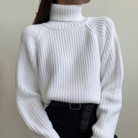 Megan's Sweater | Women's Classic Turtleneck Knit Sweater-Khaki-State of Style