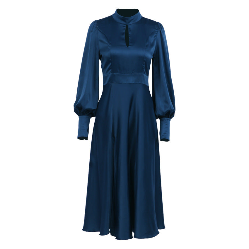 Melissa's Dress | Elegant Dress for Women-Dark Blue-S-State of Style