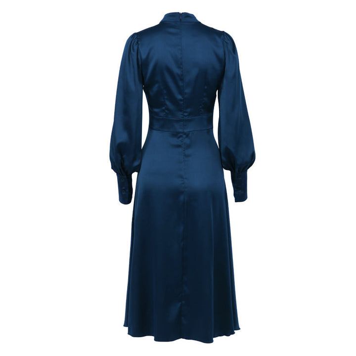 Melissa's Dress | Elegant Dress for Women-Dark Blue-S-State of Style