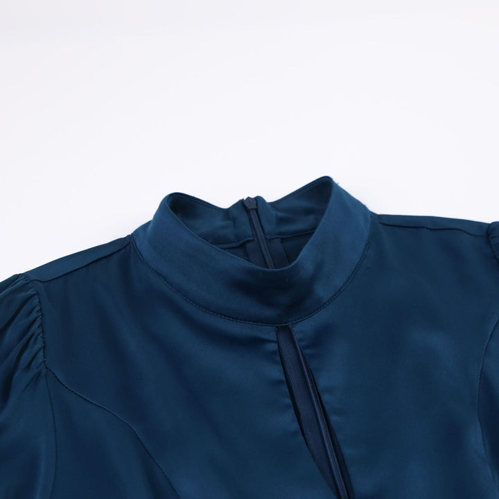 Melissa's Dress | Elegant Dress for Women-Dark Blue-S-State of Style