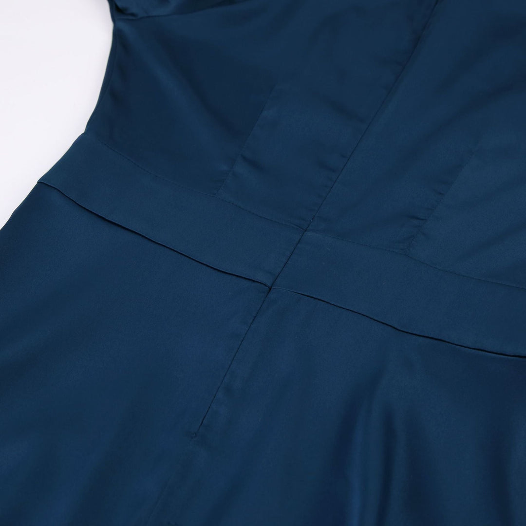 Melissa's Dress | Elegant Dress for Women-Dark Blue-S-State of Style