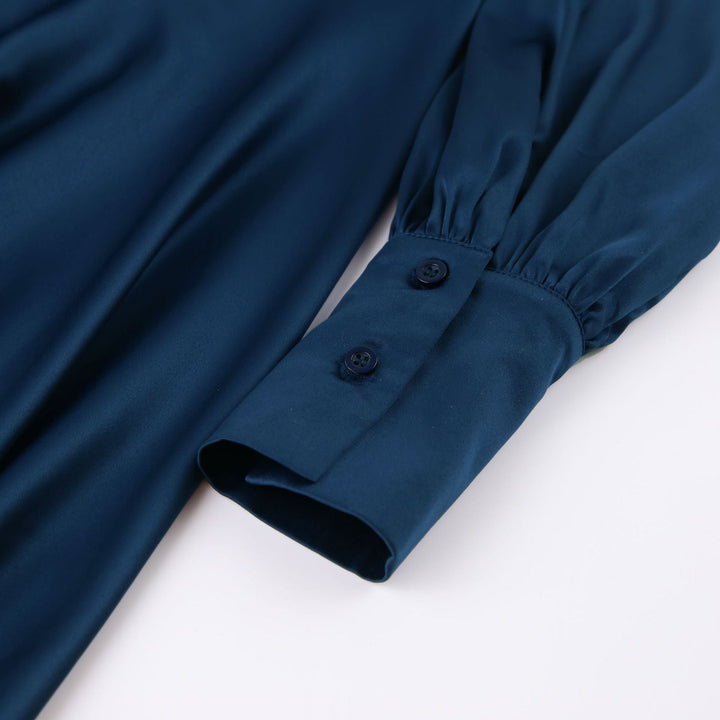 Melissa's Dress | Elegant Dress for Women-Dark Blue-S-State of Style