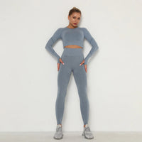 MelissasSet | Women's Premium Yoga Kit-Blue-XS-State of Style