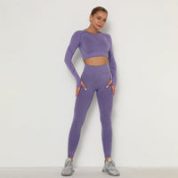 MelissasSet | Women's Premium Yoga Kit-Dark Purple-XS-State of Style