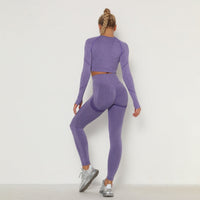 MelissasSet | Women's Premium Yoga Kit-Dark Purple-XS-State of Style