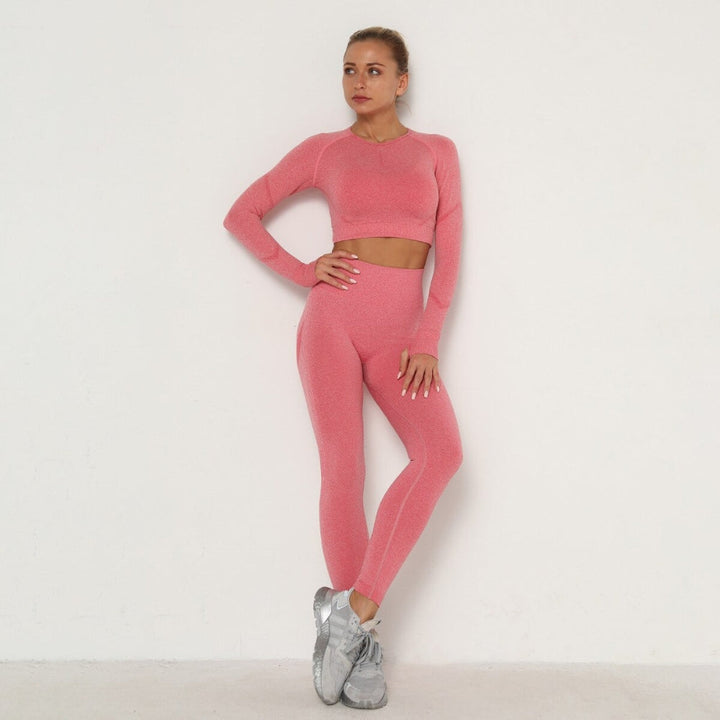 MelissasSet | Women's Premium Yoga Kit-Pink-XS-State of Style