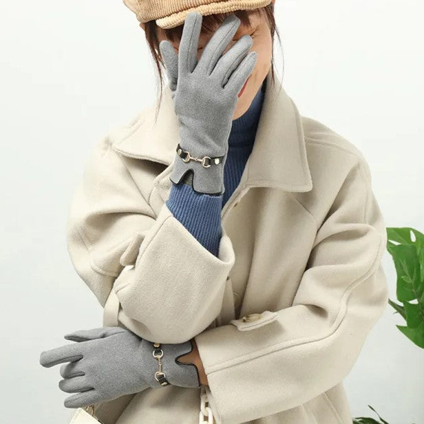 Mella Winter Gloves | Stylish & Comfortable for Cold Weather-Black-State of Style