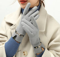 Mella Winter Gloves | Stylish & Comfortable for Cold Weather-Grey-State of Style
