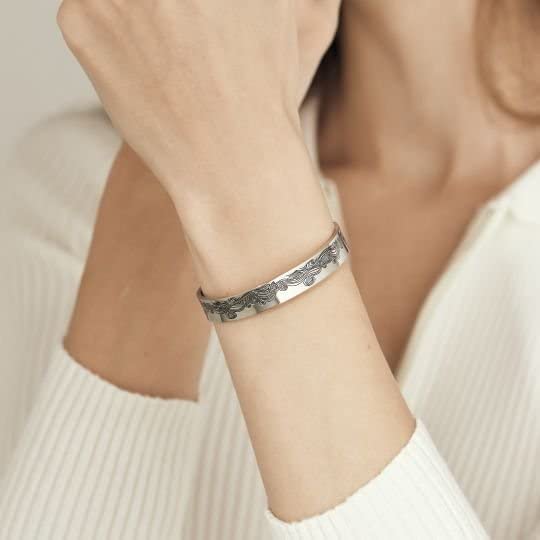 Memory Bracelet | Women's Elegant Jewellery-Silver-State of Style