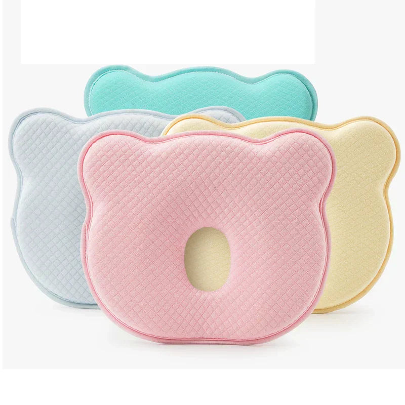 Memory Foam Baby Pillow - ErgoNest-Pink-State of Style