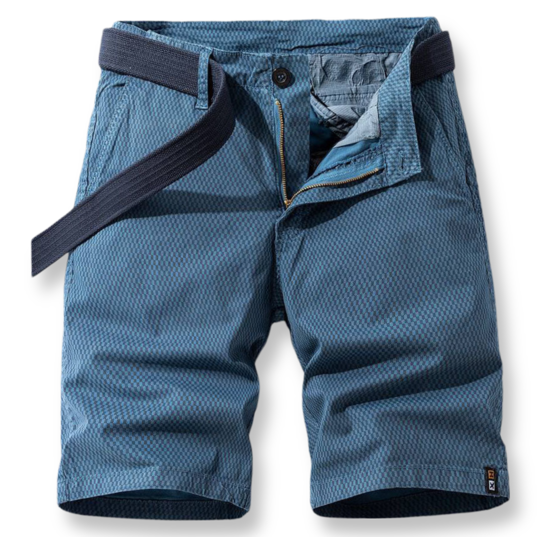 Men's Adjustable Waist Shorts - ComfyFlex-Dark Blue-S-State of Style