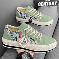Men's Aztec Sneakers – Mateo-Green-6-State of Style