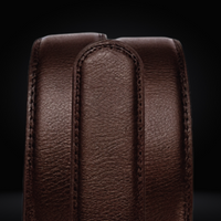 Men's Belt with Automatic Buckle - SnapFit Belt-Black-State of Style