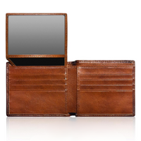 Men's Bifold Wallet made of Top Grain Leather - EliteFold-Brown-State of Style