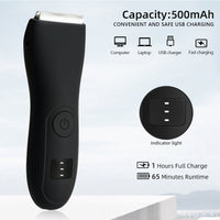 MEN'S BODY HAIR TRIMMER AND LADIES' SHAVER WITH BIKINI AND GROIN GROOMER-State of Style