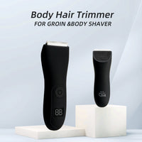 MEN'S BODY HAIR TRIMMER AND LADIES' SHAVER WITH BIKINI AND GROIN GROOMER-State of Style