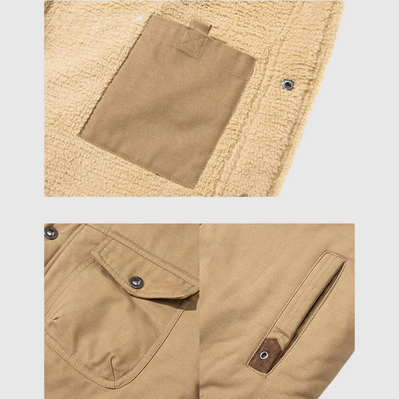 Men's Bomber Jacket - Logan-Black-S-State of Style