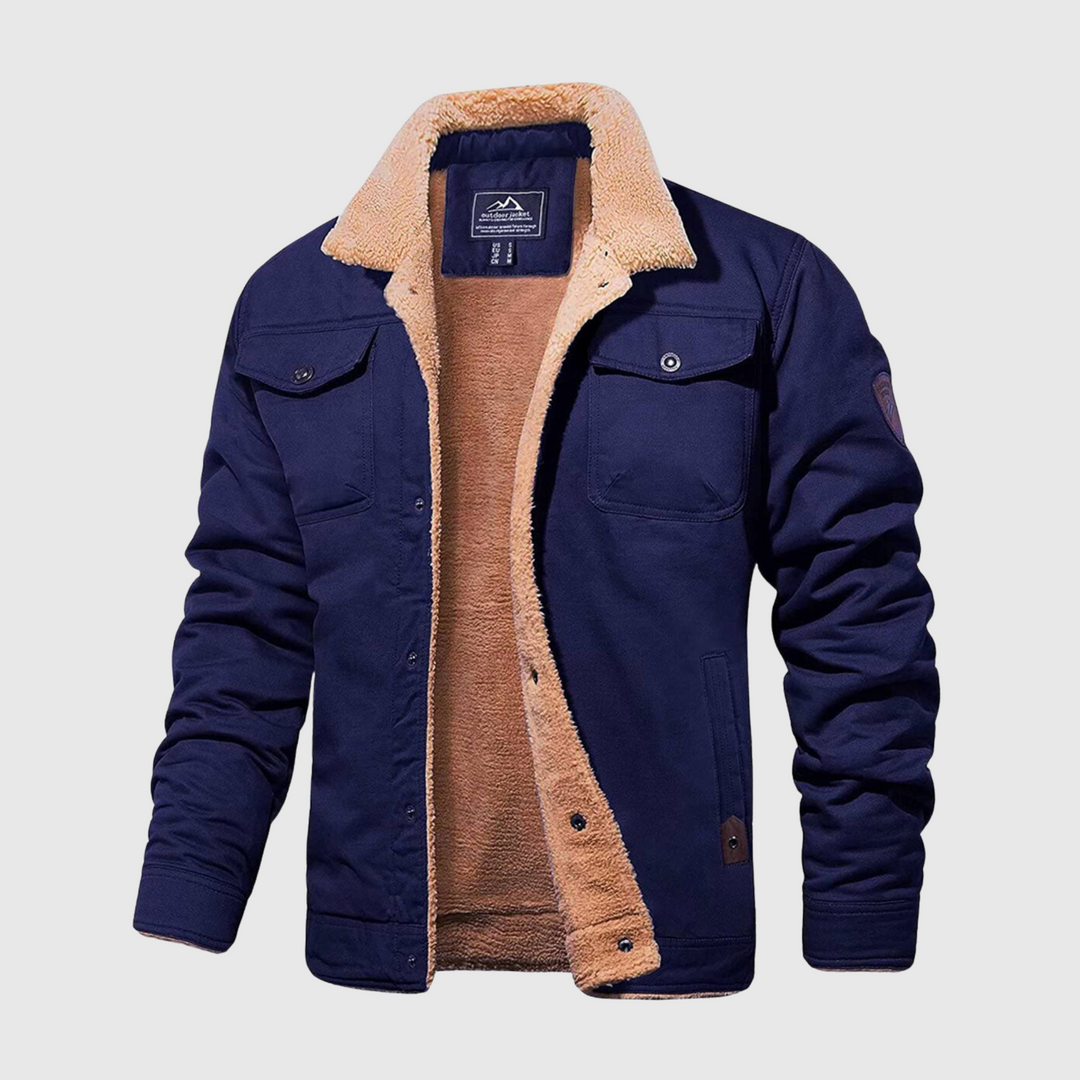 Men's Bomber Jacket - Logan-Marine-S-State of Style