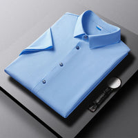 Men's Button-Up Polo Shirt | Classic & Comfortable-Light Blue-XS-State of Style